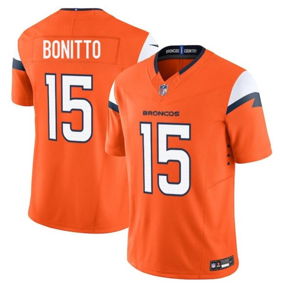 Nik Bonitto Orange Stitched Vapor Jersey Can Choose Mens Youths